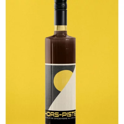 Bouteille Hors-Piste, liqueur de gingembre au vin cuit 700ml