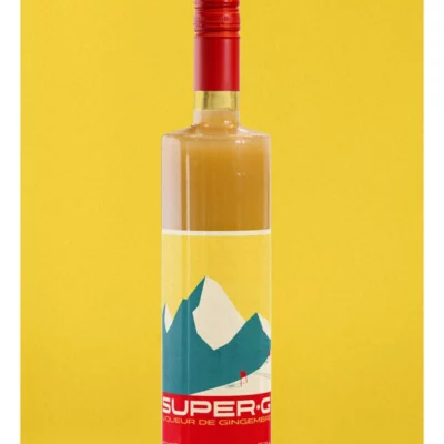 Bouteille Super-G, liqueur de gingembre 700ml